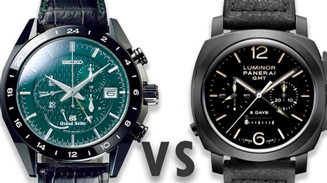 seiko vs panerai|panerai luminor vs seiko homage.